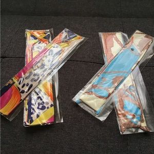 Twilly scarf for bag wallet new